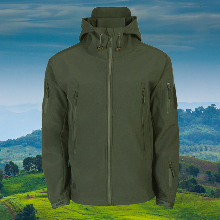 Heren - Wasserdichte Outdoorjacke - Atmungsaktives Material - Perfekte Begleitung für Abenteuer in der Natur