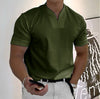 Heren - Elegant fitness T-shirt met korte mouwen - Ademend en lichtgewicht - Perfect voor elke gelegenheid