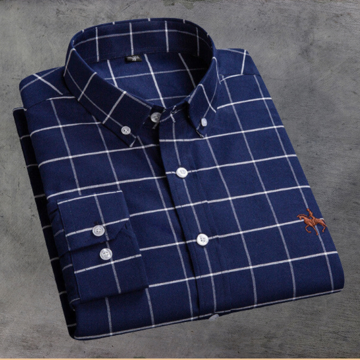 Heren - Klassiek eersteklas overhemd - Lichtgewicht en comfortabel - Perfect voor casual of formele gelegenheden