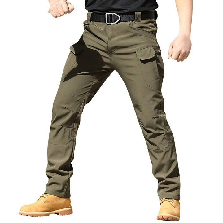 Camouflage cargo broek met meerdere zakken heren