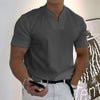 Heren - Elegant fitness T-shirt met korte mouwen - Ademend en lichtgewicht - Perfect voor elke gelegenheid