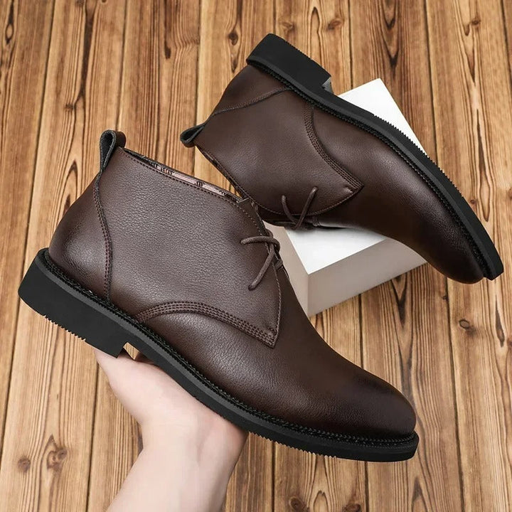 Stafford - Classic and elegant leather ankle boots