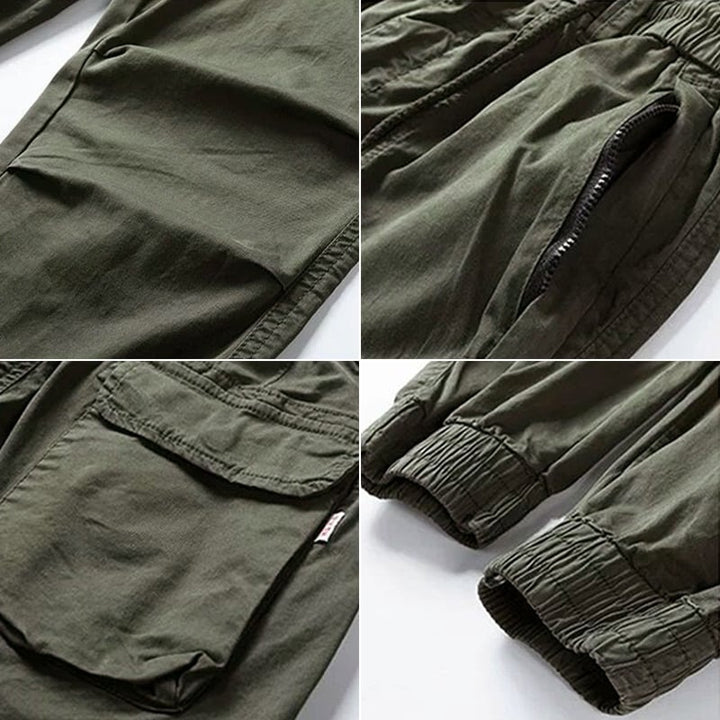 Heren - Elastische Cargo Broek - Comfortabele en Stijlvolle Bovenkleding - Perfect voor Elke Gelegenheid