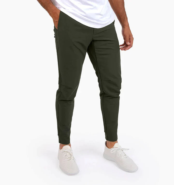 Heren - Stretch Broek - Comfortabele Pasvorm - Casual en Formele Gelegenheden