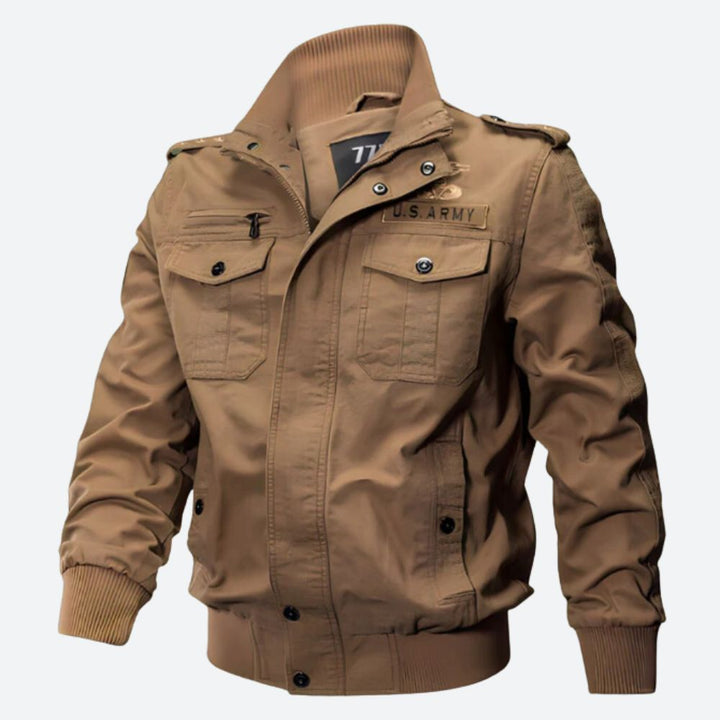 Heren - Bomberjack - Militaire Stijl - Comfortabele, Ademend Materiaal