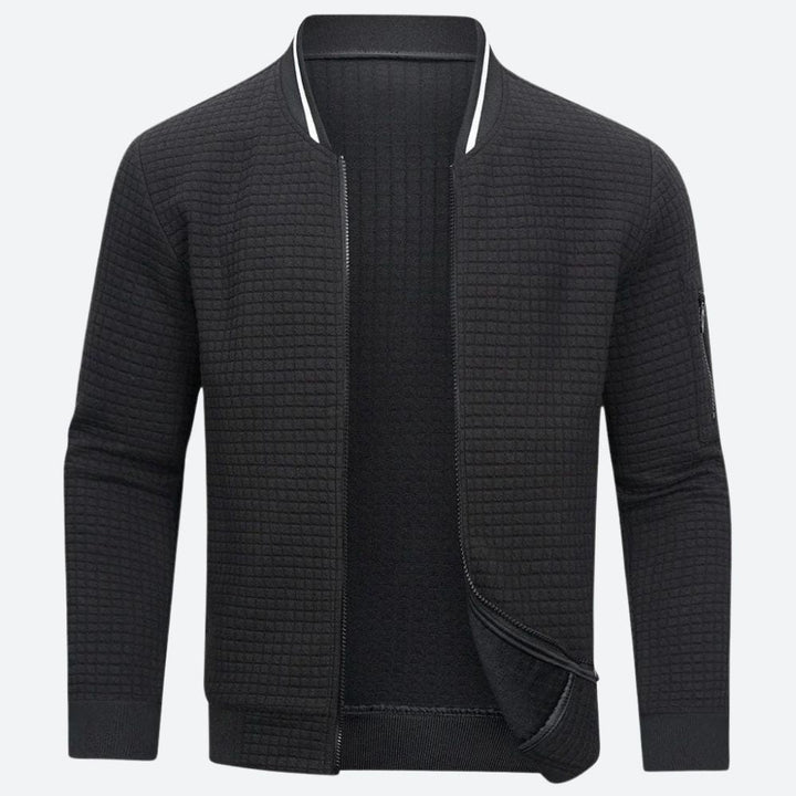 Heren Zip-up Trui - Comfortabele en Stijlvolle Gebreide Trui - Perfect voor Elke Gelegenheid