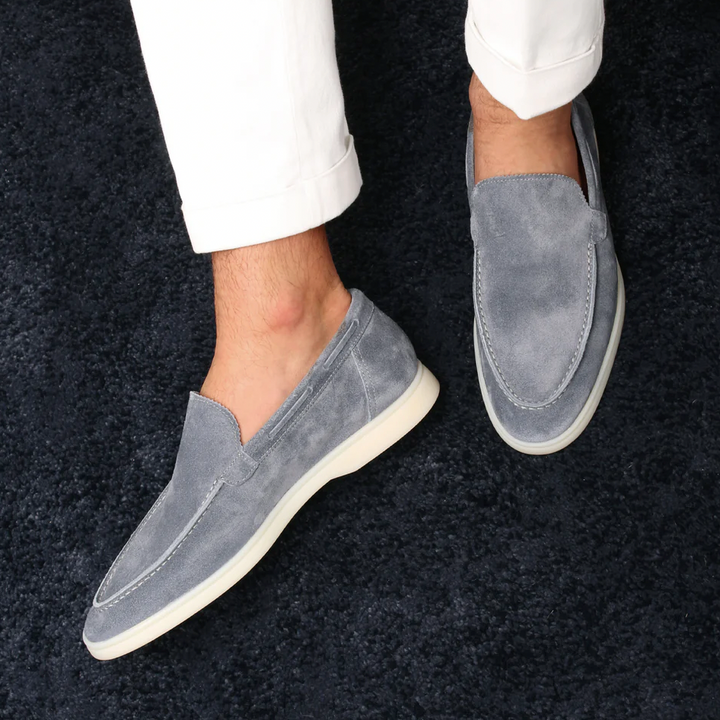 Stafford - Classic Men's Suede Loafers