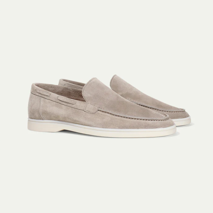 Stafford - Classic Men's Suede Loafers