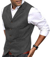 Heren - Stijlvol vintage gilet - Perfect voor elke gelegenheid - Comfortabel en modieus - Vintage gilet voor mannen
