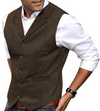 Heren - Stijlvol vintage gilet - Perfect voor elke gelegenheid - Comfortabel en modieus - Vintage gilet voor mannen
