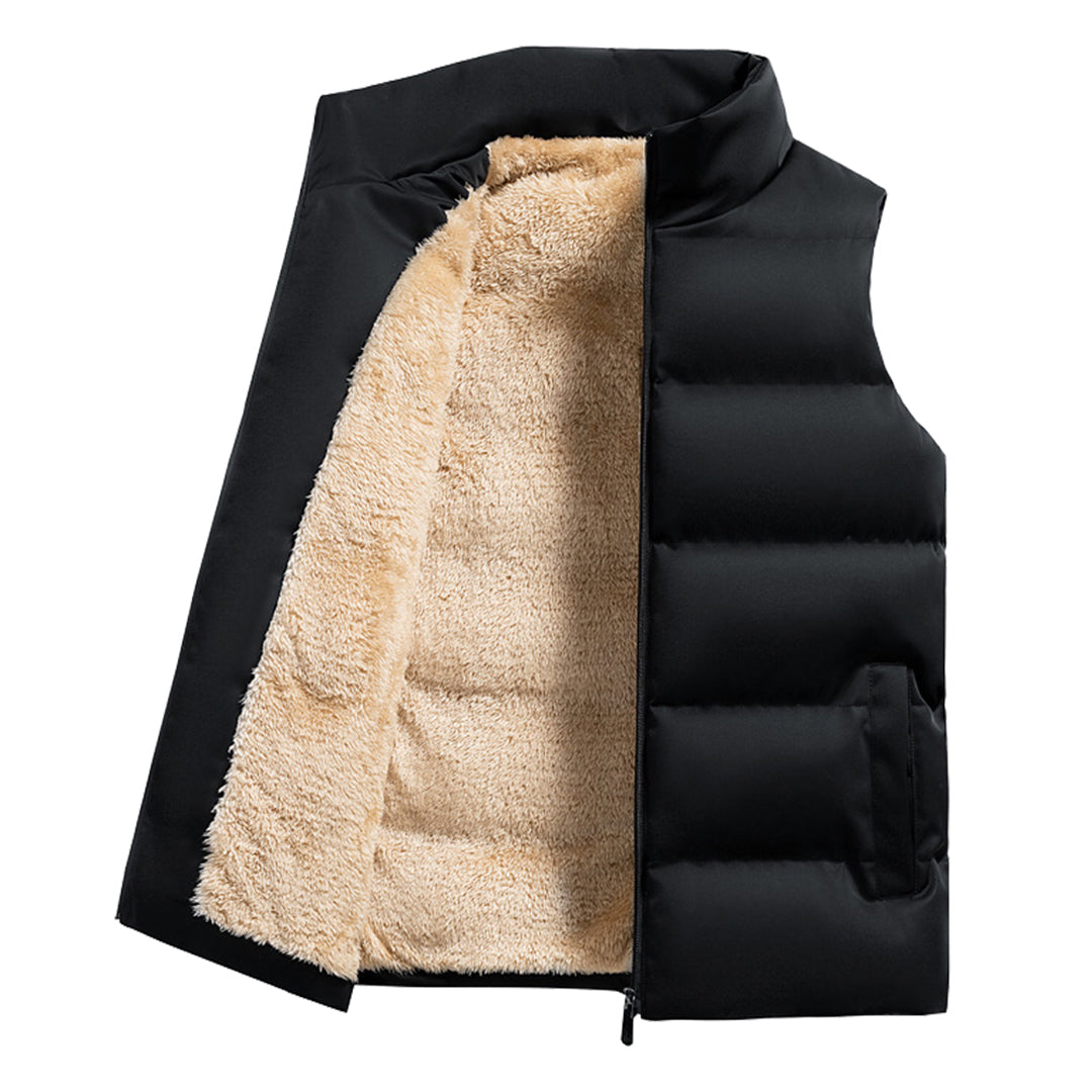 Heren - Fleece Vest - Warm Gevoerd - Comfortabele Draagervaring