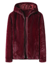 Heren Fluwelen Zip Up Hooded Jacket - Zacht & Knus