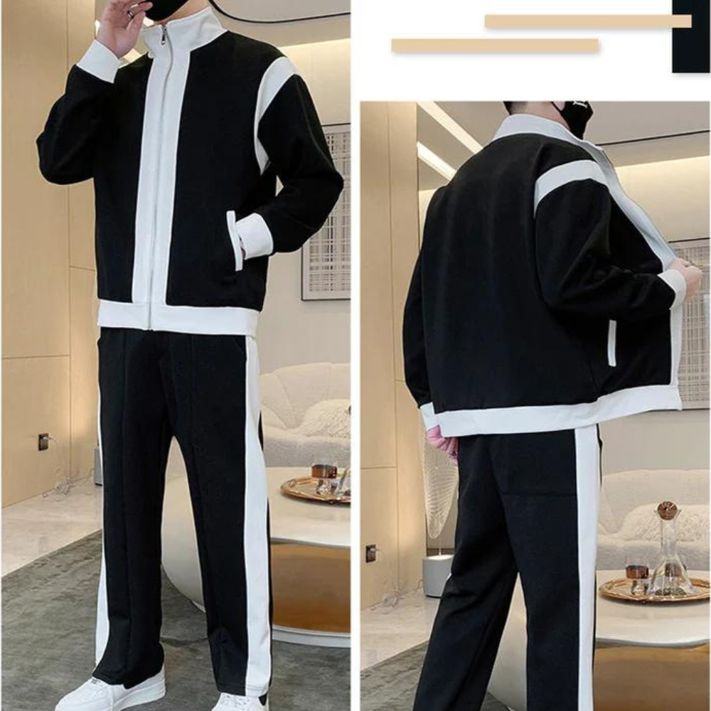 Heren - vrijetijdspak - Comfortabel en stijlvol - Ideaal voor ontspanning en casual uitjes