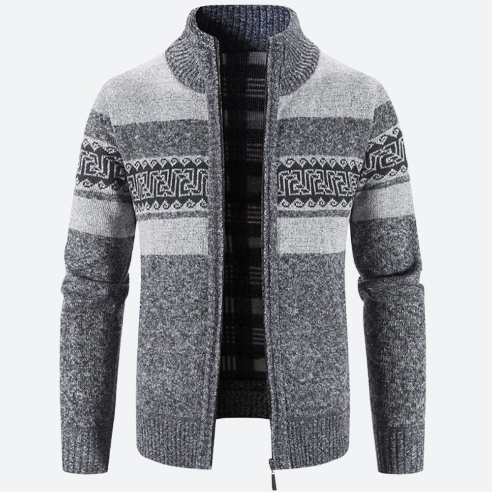 Heren - Gebreid Vest - Warm Wol - Stijlvol en Comfortabel voor de Winter