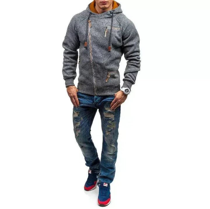 Heren - Capuchonjas - Warme Stof - Casual Bovenkleding