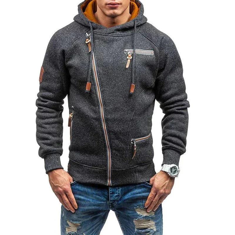 Heren - Capuchonjas - Warme Stof - Casual Bovenkleding