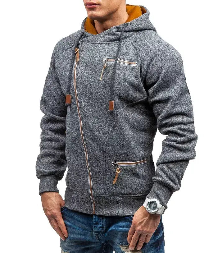 Heren - Capuchonjas - Warme Stof - Casual Bovenkleding