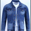Heren - Tijdloos Klassiek Denimjack - Duurzaam Katoen - Perfect Casual Outfit voor Elke Gelegenheid