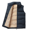 Heren bodywarmer met voering en rits