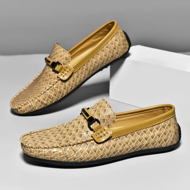 Heren - Leren Loafers - Comfortabele Instappers - Perfect voor Casual en Formele Gelegenheden