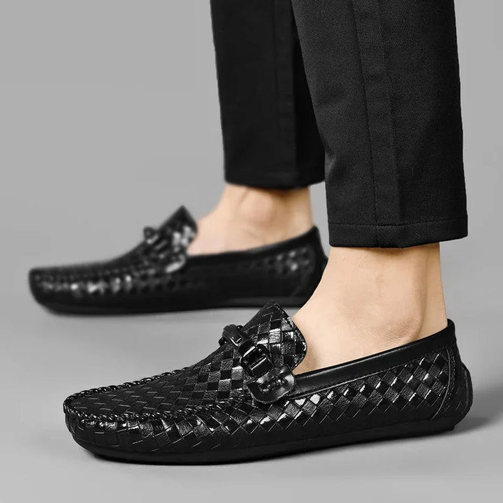 Heren - Leren Loafers - Comfortabele Instappers - Perfect voor Casual en Formele Gelegenheden