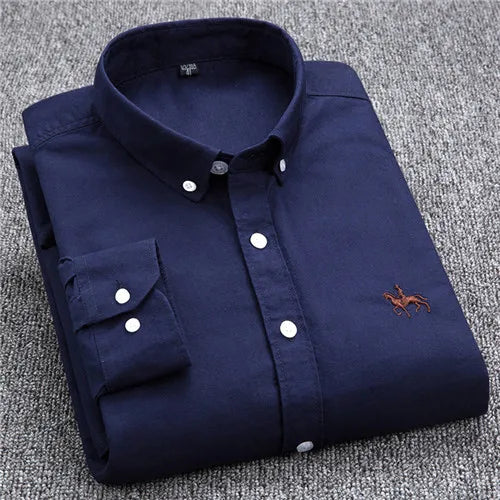 Heren - Klassiek eersteklas overhemd - Lichtgewicht en comfortabel - Perfect voor casual of formele gelegenheden