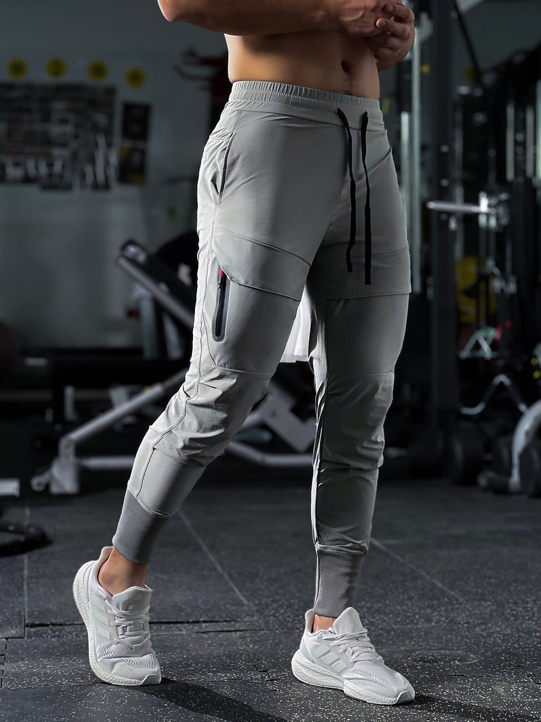 Heren - Joggers - Comfortabel en Ademend Materiaal - Sportieve Stijl voor Actieve Lifestyle