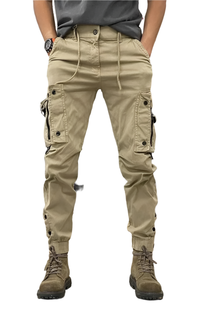 Heren - Elastische Cargo Broek - Comfortabele en Stijlvolle Bovenkleding - Perfect voor Elke Gelegenheid