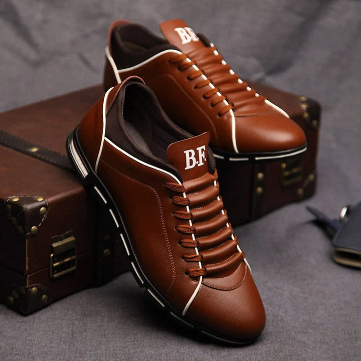Heren - Klassieke Leren Schoenen - Hoogwaardige Leer - Tijdloze Stijl en Comfort