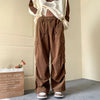 Heren Baggy Corduroy Cargo Broek