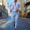 Heren - Elegante Slim Fit Pak - Hoogwaardige Stof - Perfect voor Formele Gelegenheden