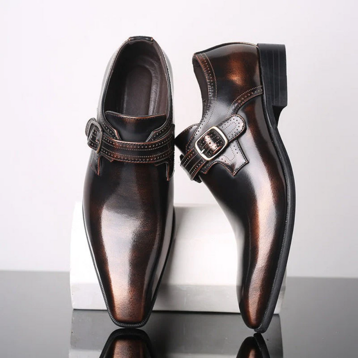 Stafford - Prestige Oxford in Leather from Harlan