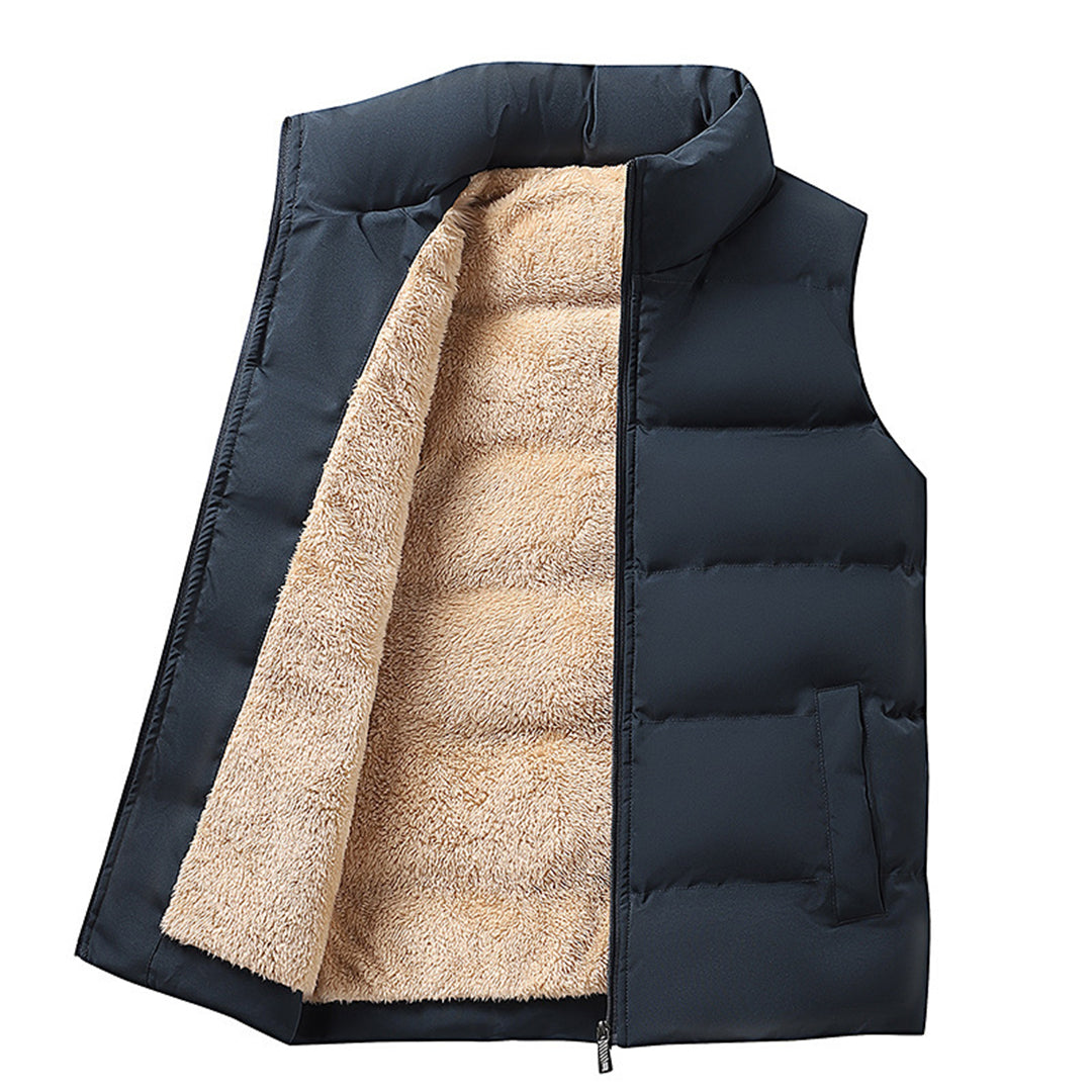 Heren - Fleece Vest - Warm Gevoerd - Comfortabele Draagervaring