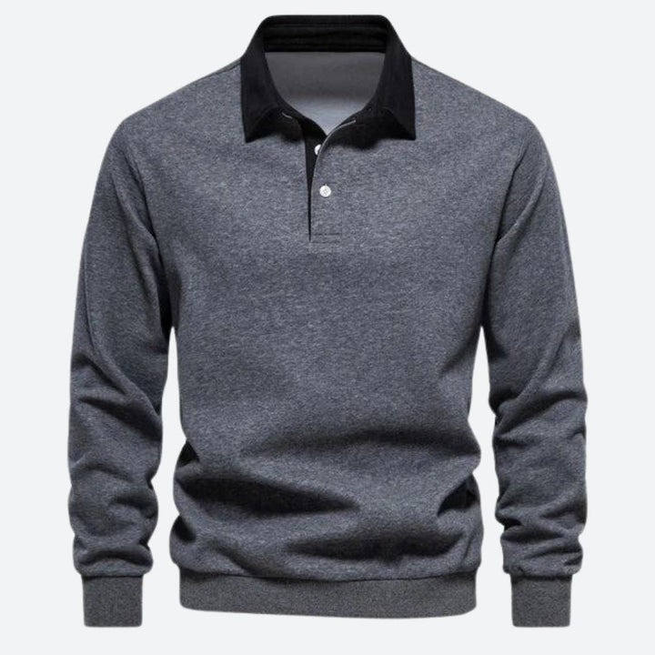 Heren - Polo Trui - Comfortabel en Stijlvol - Perfect voor Casual en Formele Gelegenheden