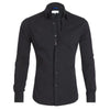 Shirt met ritssluiting zonder vouw