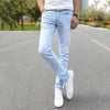 Elasctic Magere Jeans voor Mannen