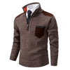 Heren Pullover Met Halve Rits