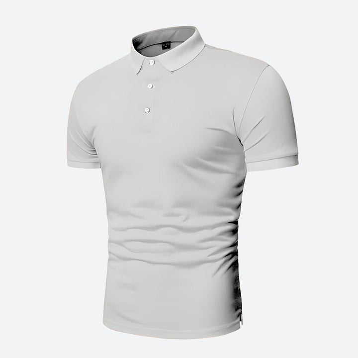 Heren - Casual Poloshirt - Ademend Katoen - Comfortabele Zomerstijl voor Elke Gelegenheid