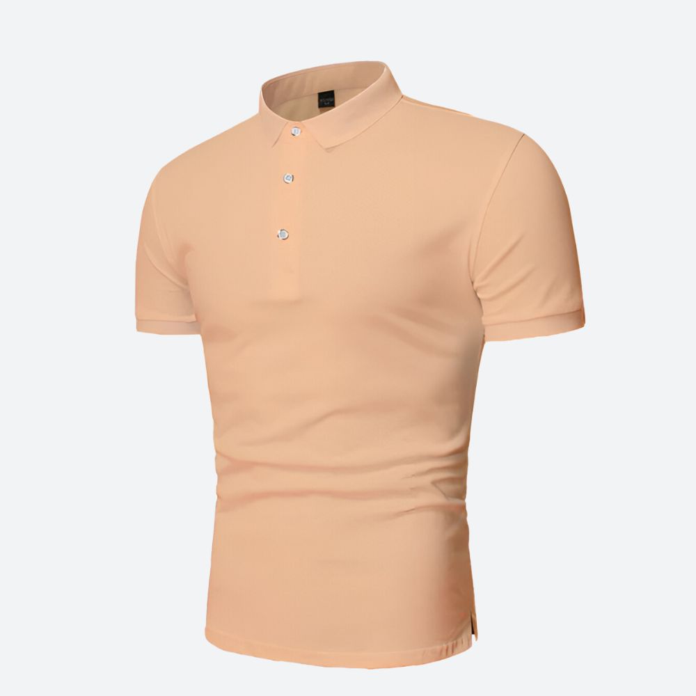 Heren - Casual Poloshirt - Ademend Katoen - Comfortabele Zomerstijl voor Elke Gelegenheid