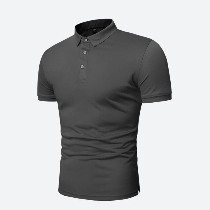 Heren - Casual Poloshirt - Ademend Katoen - Comfortabele Zomerstijl voor Elke Gelegenheid