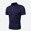 Heren - Casual Poloshirt - Ademend Katoen - Comfortabele Zomerstijl voor Elke Gelegenheid