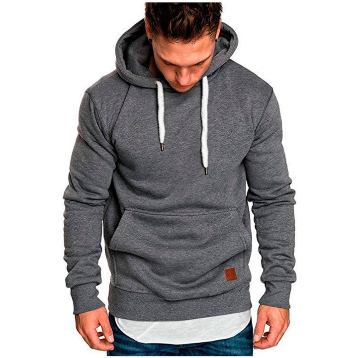 Heren - Casual Hoodie - Comfortabel en Ademend - Perfect voor Vrijetijdskleding en Ontspanning