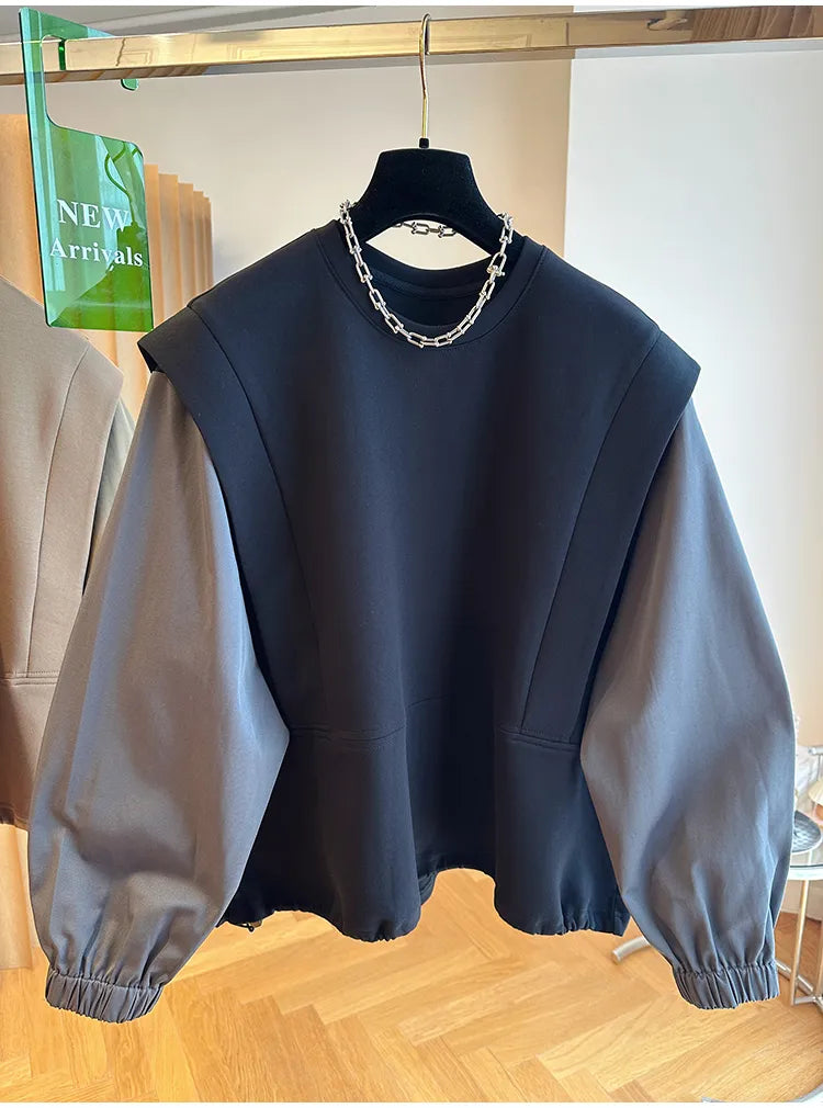 Heren - Baggy Sweatshirt - Comfortabele Katoenmix - Stijlvolle Casual Mode