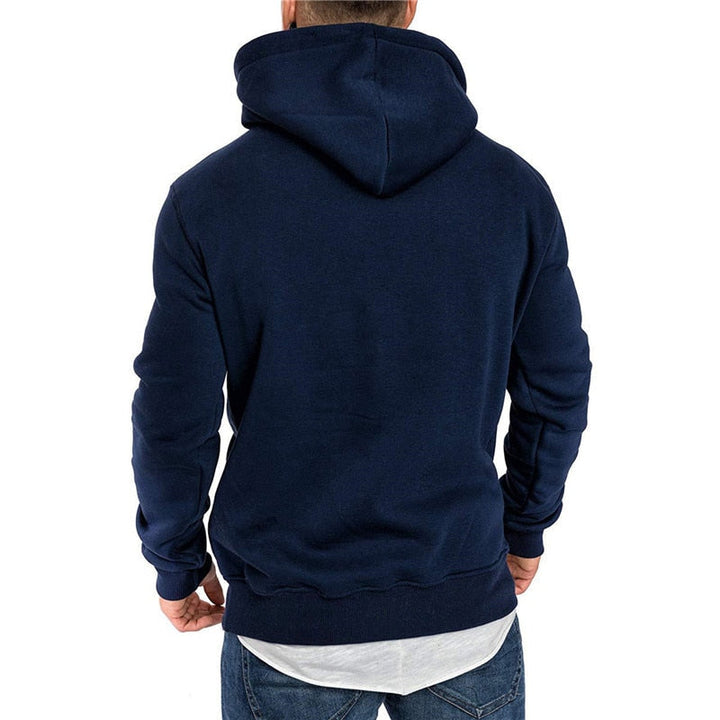 Heren - Casual Hoodie - Comfortabel en Ademend - Perfect voor Vrijetijdskleding en Ontspanning