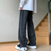 Baggy broek met rits