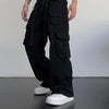 rechte cargo baggy broek