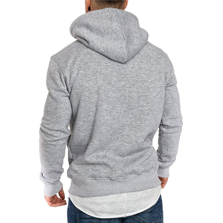 Heren - Casual Hoodie - Comfortabel en Ademend - Perfect voor Vrijetijdskleding en Ontspanning