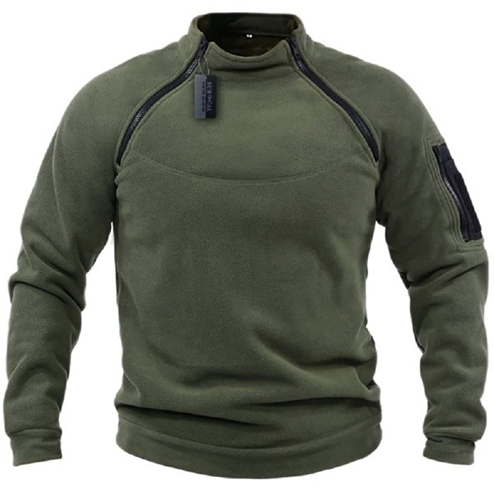 Tactische outdoorvest met fleece voor de jacht