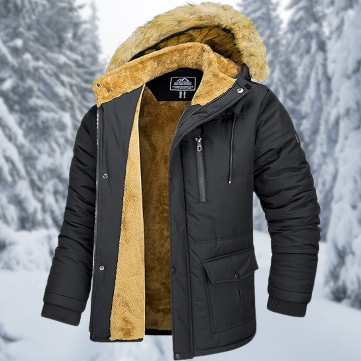 Heren  - Winter Fleecejas - Zachte en Warme Fleece - Perfect voor Koude Dagen - Comfortabele Buitenjas