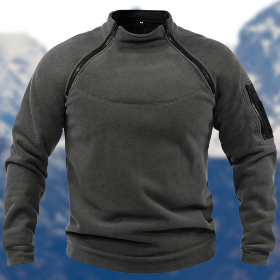 Heren - Tactische Fleece Trui - Warm en Ademend - Perfect voor Buitenactiviteiten en Avonturen